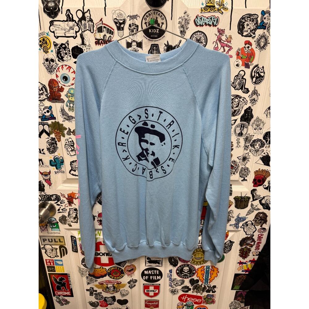 88' Elton John "Reg Strikes Back" Tour Crewneck Sweatshirt Size XL